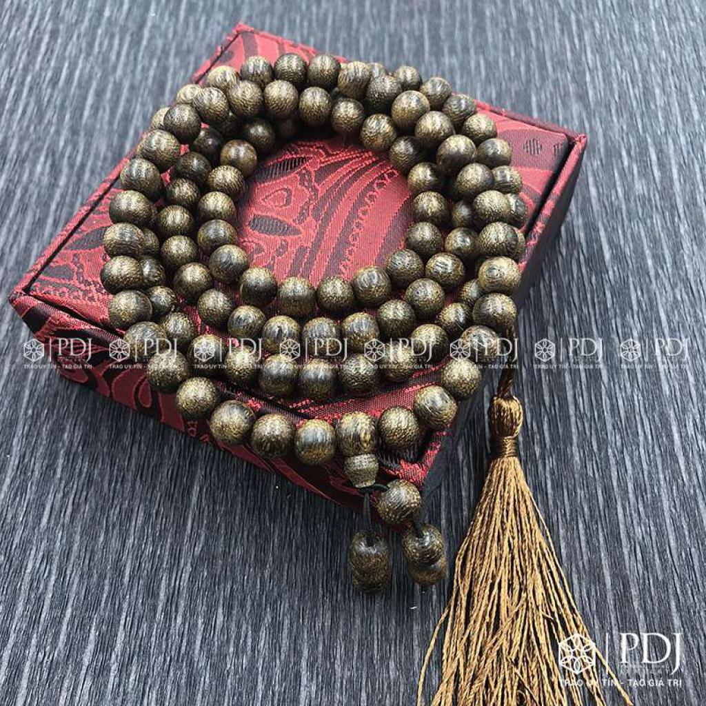 Chuỗi Trầm Hương 108 hạt 7 ly Chuỗi Trầm Hương 108 hạt 7 ly