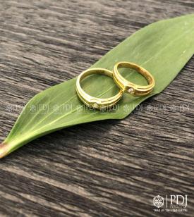 Nhẫn Đôi Nam Vàng 12K Mã 01 Nhẫn Đôi Nam Vàng 12K Mã 01