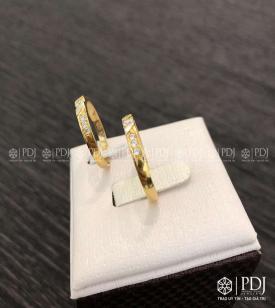 Nhẫn Đôi Nữ Vàng 12K Mã 02 Nhẫn Đôi Nữ Vàng 12K Mã 02