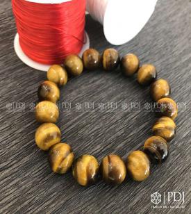 Vòng Mắt Hổ Vàng nâu 10 ly