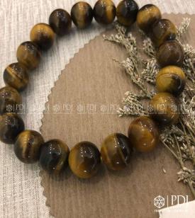 Vòng Mắt Hổ Vàng nâu 8 ly 
