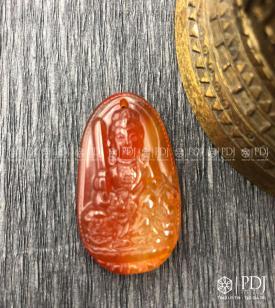 Mặt Văn Thù Bồ Tát mã não