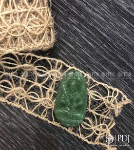 Mặt Phật Thiên Thủ Thiên Nhãn Đá Thạch Anh Xanh