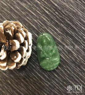 Mặt Phật Thiên Thủ Thiên Nhãn Đá Thạch Anh Xanh