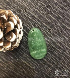 Mặt Như Lai Đại Nhật Đá Thạch Anh Xanh