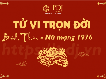 Xem tử vi trọn đời của tuổi Bính Thìn 1976 - Nữ mạng