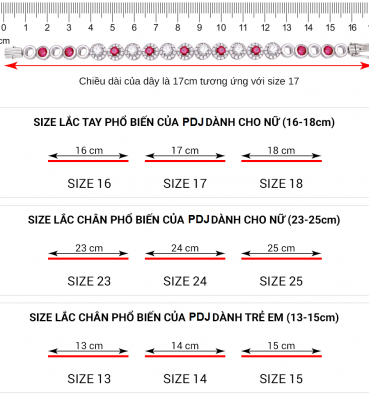 Hướng dẫn cách đo size trang sức