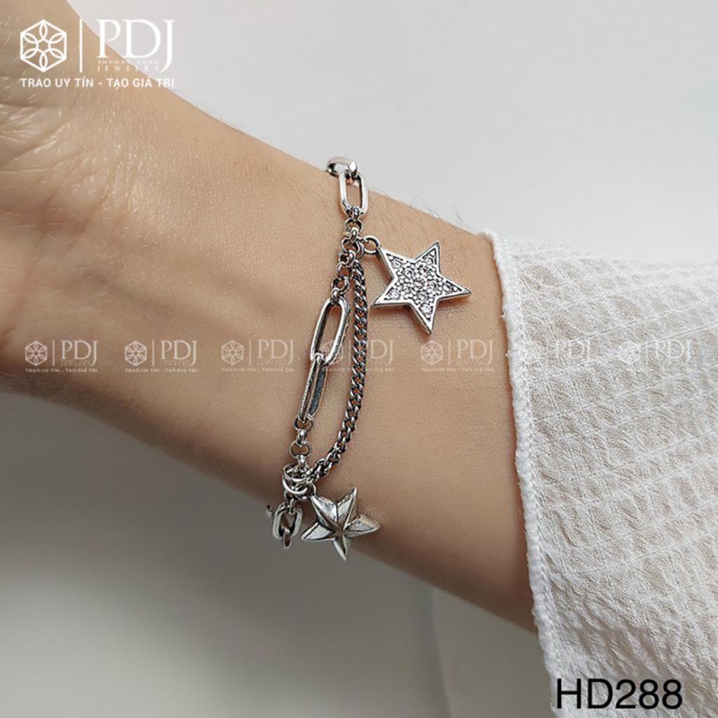 Lắc Tay Sao Bạc Thái M288
