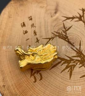 Charm Đầu Rồng Bạc Si Vàng Charm Đầu Rồng Bạc Si Vàng