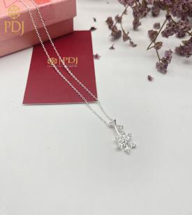 Dây Chuyền Bông Tuyết Bạc M2 Dây Chuyền Bông Tuyết Bạc M2