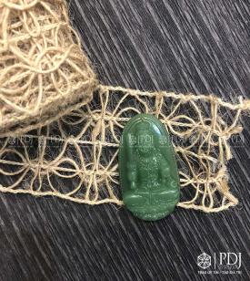 Mặt Bất Động Minh Vương Đá Thạch Anh Xanh