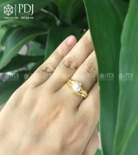 Nhẫn Ngọc Trai 12K - M2 Nhẫn Ngọc Trai 12K - M2