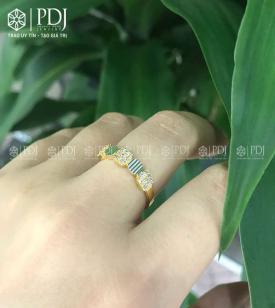 Nhẫn Nữ Đúc 12K - M9 Nhẫn Nữ Đúc 12K - M9