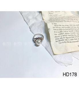 Nhẫn Ngọc Trai Bạc M178 Nhẫn Ngọc Trai Bạc M178