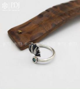 Nhẫn Sen Bạc Thái Nhẫn Sen Bạc Thái