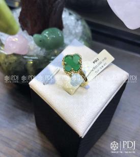 Nhẫn Cỏ Bốn Lá 10K