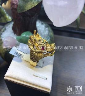 Nhẫn Đàu Rồng 12K