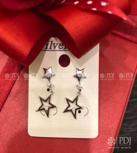 Bông Tai Ngôi Sao Bạc 925