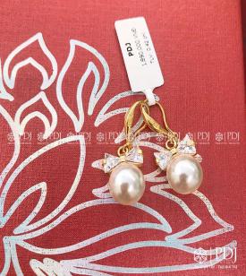 Bông Tai Trai Nơ 10K