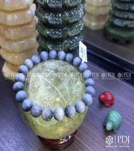 Vòng Đá Thạch Anh Mắt Chim Ưng Xám 10 Ly