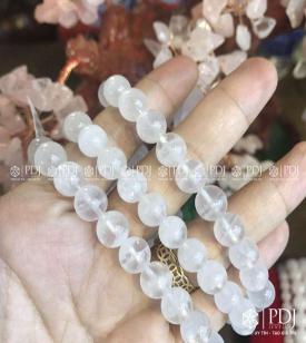 Vòng Đá Thạch Anh Trắng 12 Ly