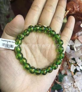 Vòng Mã Não Xanh Khắc Chú 6 Ly