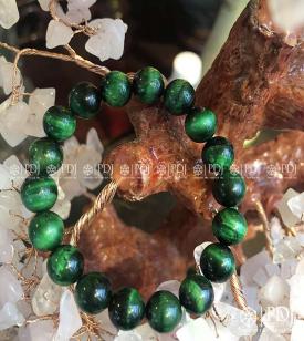 Vòng Mắt Hổ Xanh Lá 12 Ly