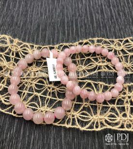 Vòng Thạch Anh Hồng 8 ly