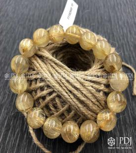 Vòng Thạch Anh Tóc Vàng 15 ly