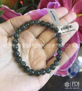 Vòng Thạch Anh Tóc Xanh 6 ly