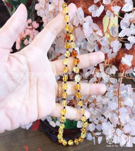 Vòng Cổ Hổ Phách Trẻ Em